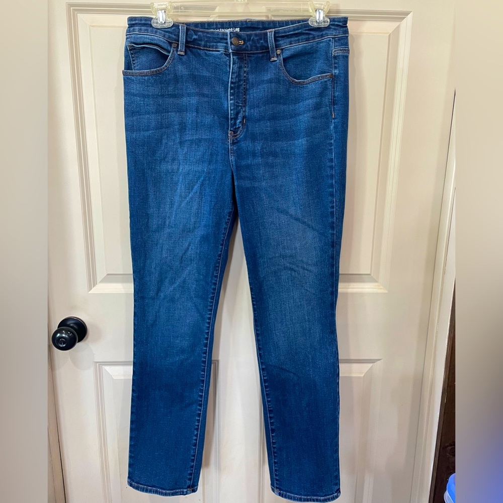 Talbot’s Flawless Size 14 Straight Leg Jeans
